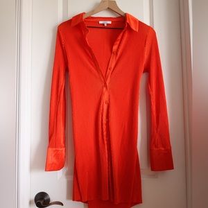 ro&de orange dress